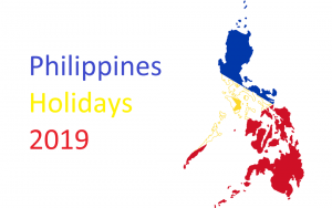 2019 Philippines Holidays