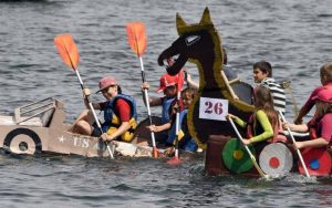 The Cardboard Regatta of La Trinité-sur-Mer 2019