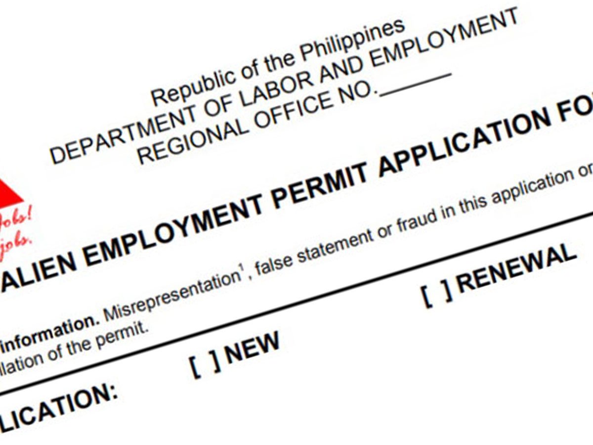 Alien Employment Permit AEP Feat