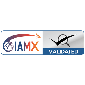Asia relocation validated logo by Iam X