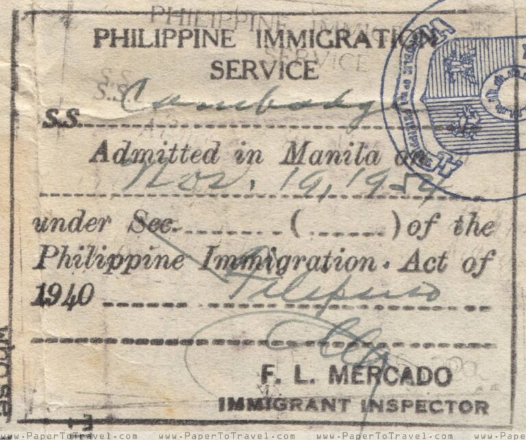 Suprising legal origin of the Philippines visa names 8 Suprising legal origin of the Philippines visa names