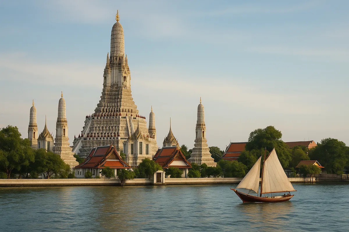 Wat Arun temple in Bangkok, Thailand – expat life 2026