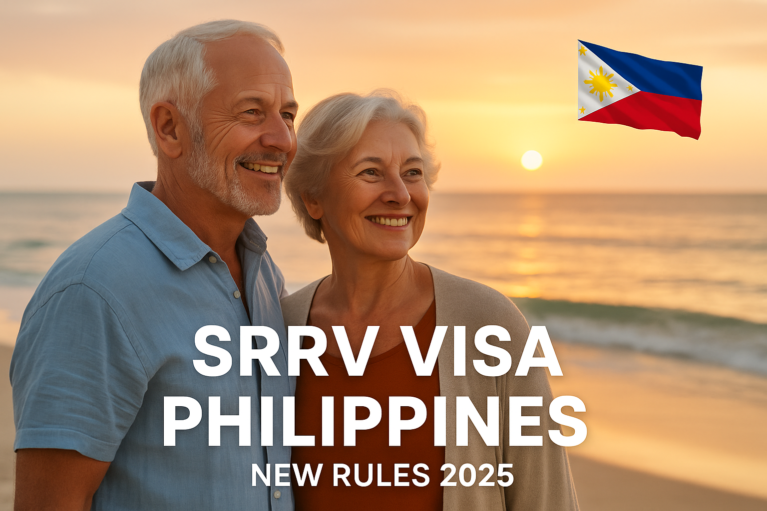 SRRV Philippines 2025 : Visa Retraite dès 40 ans