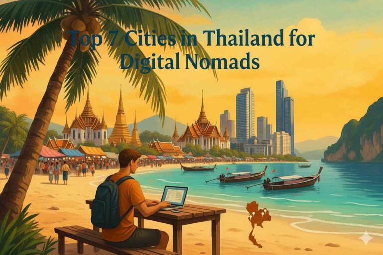 Top 7 Cities in Thailand for Digital Nomads on DTV Visa