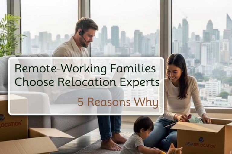Why Remote-Working Families Choose Relocation Experts for a Smooth Move Abroad