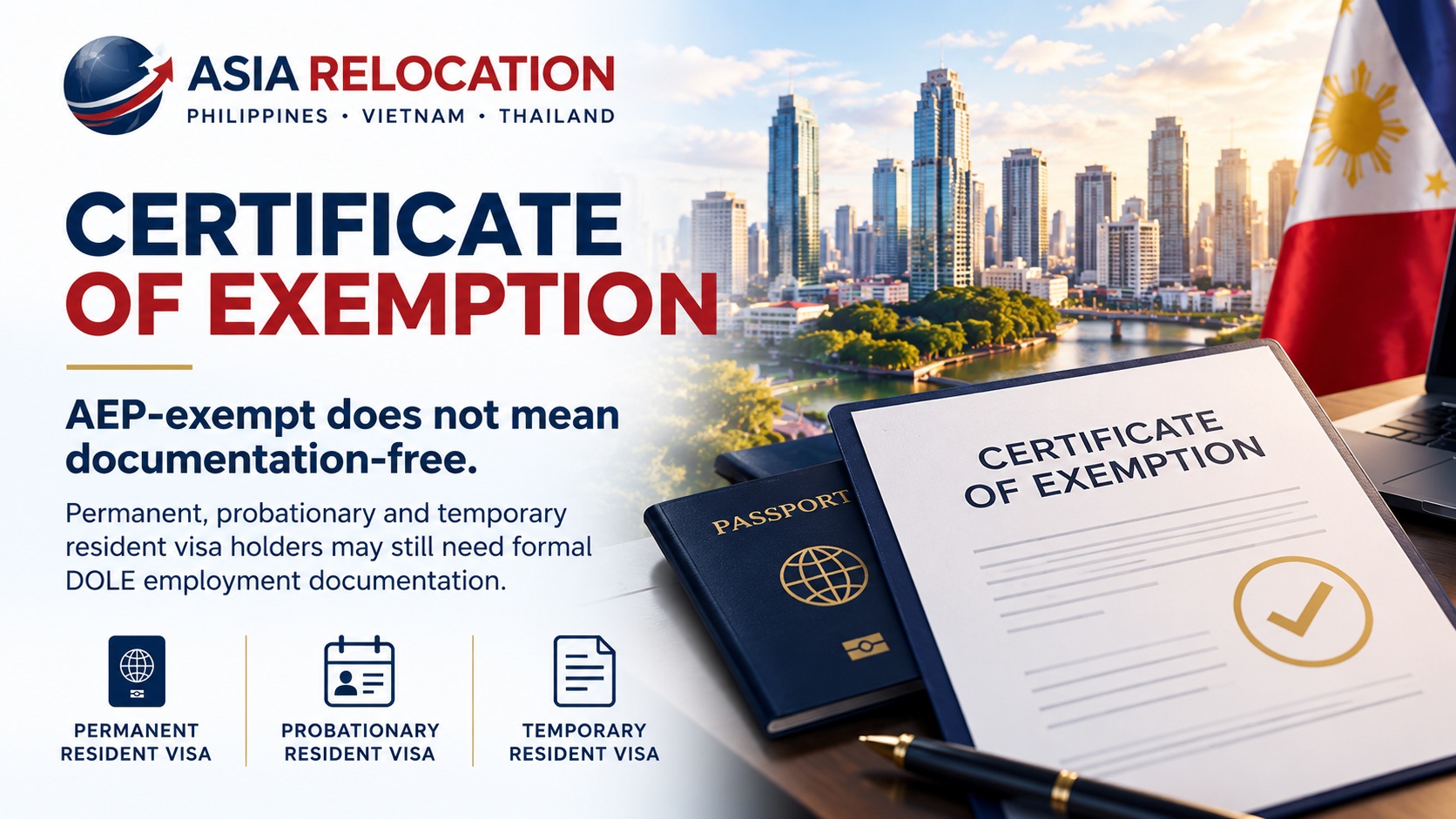 DOLE Certificate of Exemption Philippines